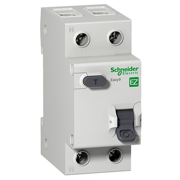 Дифференциальный автоматический выключатель Schneider Electric EASY 9 1P+N 32А 30мА C AC 4,5 кА - Электрика, НВА - Модульное оборудование - Дифференциальные автоматы - omvolt.ru